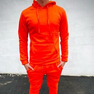 BRETT Orange Sweatsuit